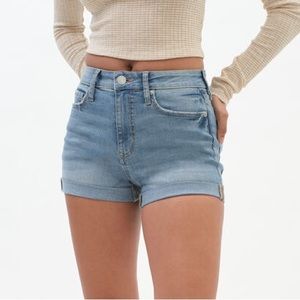 NWT Aero High Rise Curvy Midi Jean Shorts 3” Inseam
